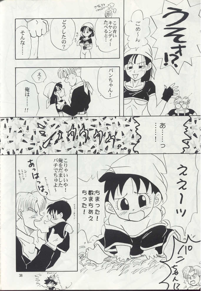 (C50) [Chirigami Goya, Fusuma go Ten (Shouji Hariko)] ZZ (Dragon Ball Z) page 38 full