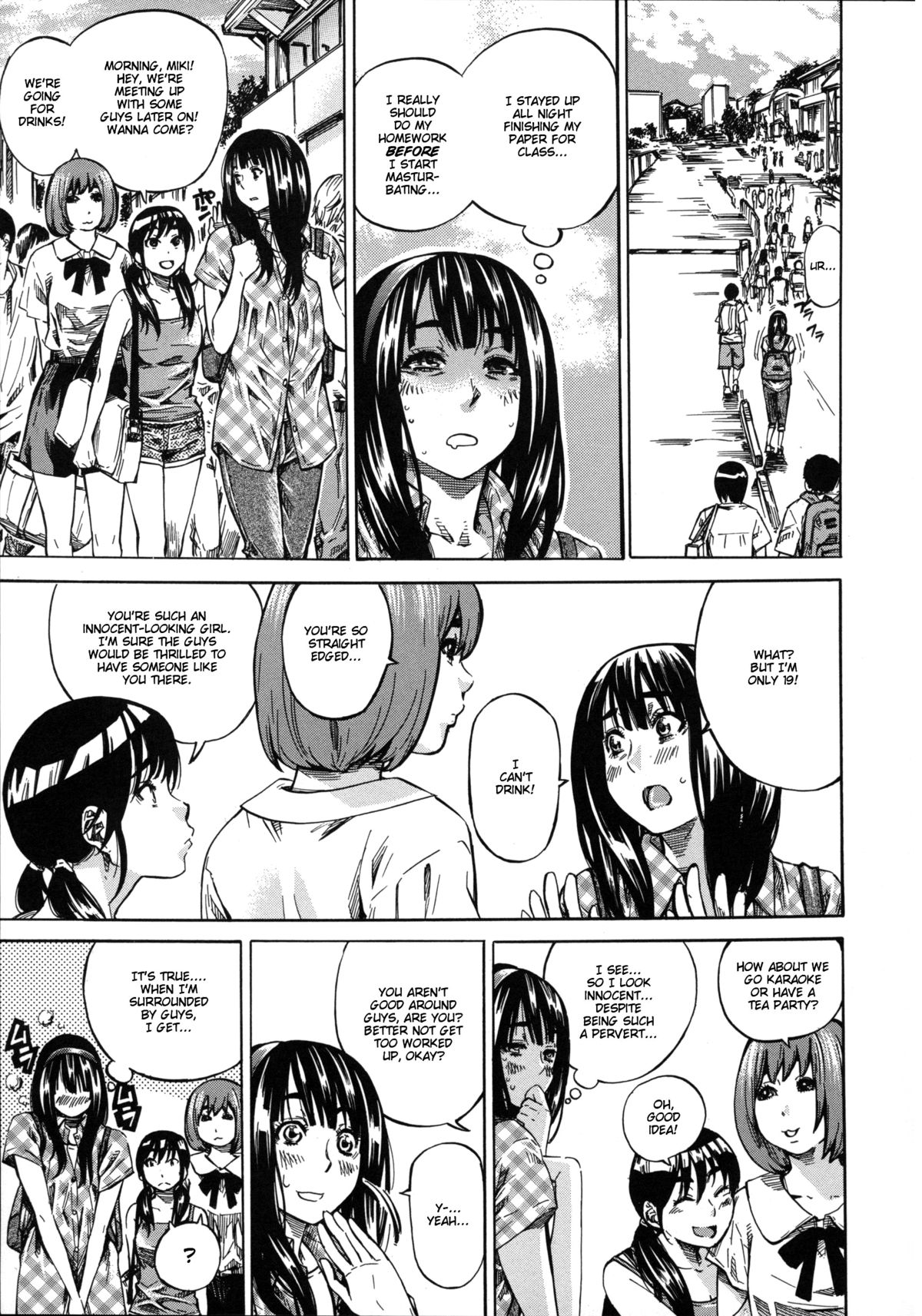 [MARUTA] Kashiwazaki Miki wa Ironna Basho de Zenra Sanpo Shitemita | Miki Kashiwazaki Goes Naked in All Sorts of Places Ch. 1-4 [English] {Taihen Zombii} page 35 full