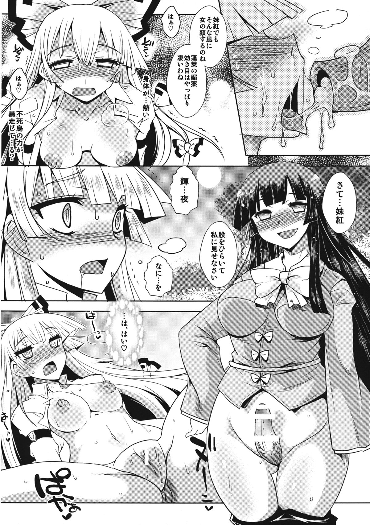 (Reitaisai 11) [YOMOTHUHIRASAKA, Heart's nest (bbsacon, hato)] Kougetsu no Duo (Touhou Project) page 9 full