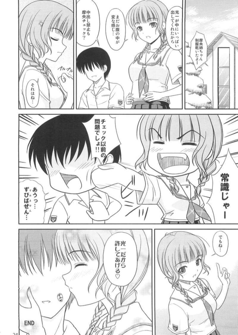 (C71) [CROSS-DO (Masakichi)] Kimi to Y-shirt to Watashi (KiMiKiSS) page 23 full