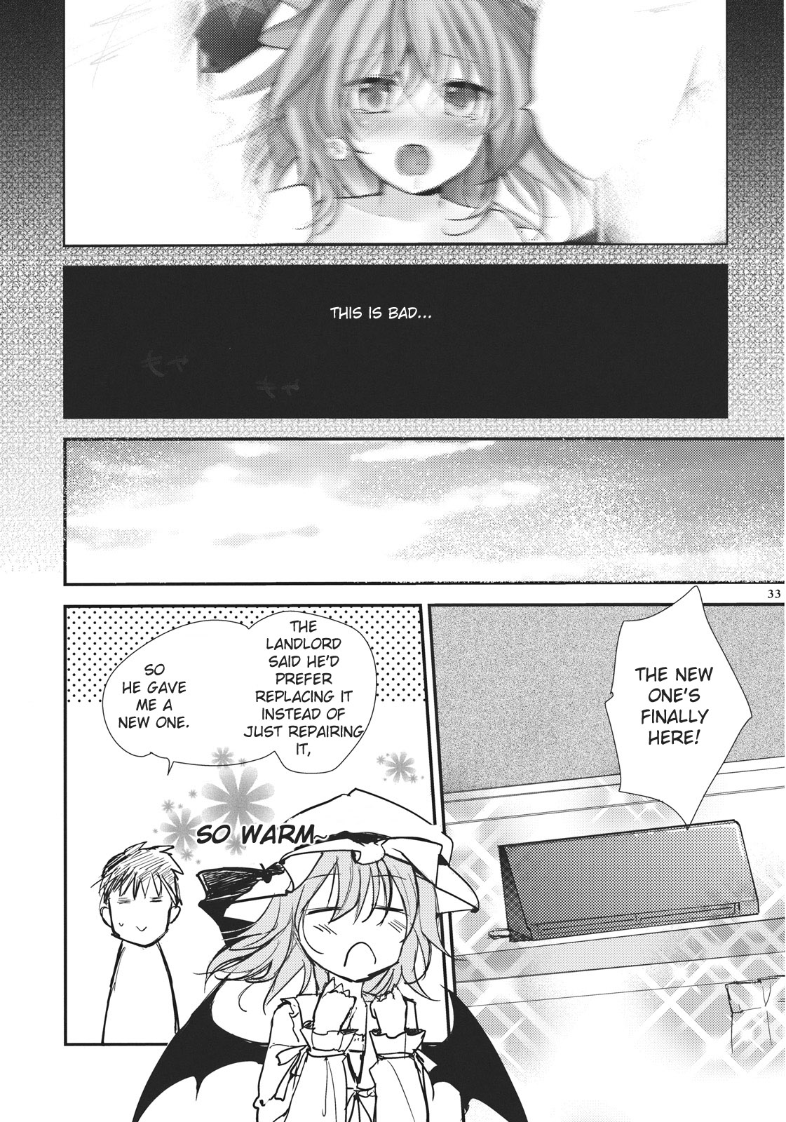 (Reitaisai 9) [Mikkamisaki (Nadzuka)] Remilia ga Genjitsukyou Iri | Remilia in My Hometown in Reality (Touhou Project) [English] [Yendi] page 33 full