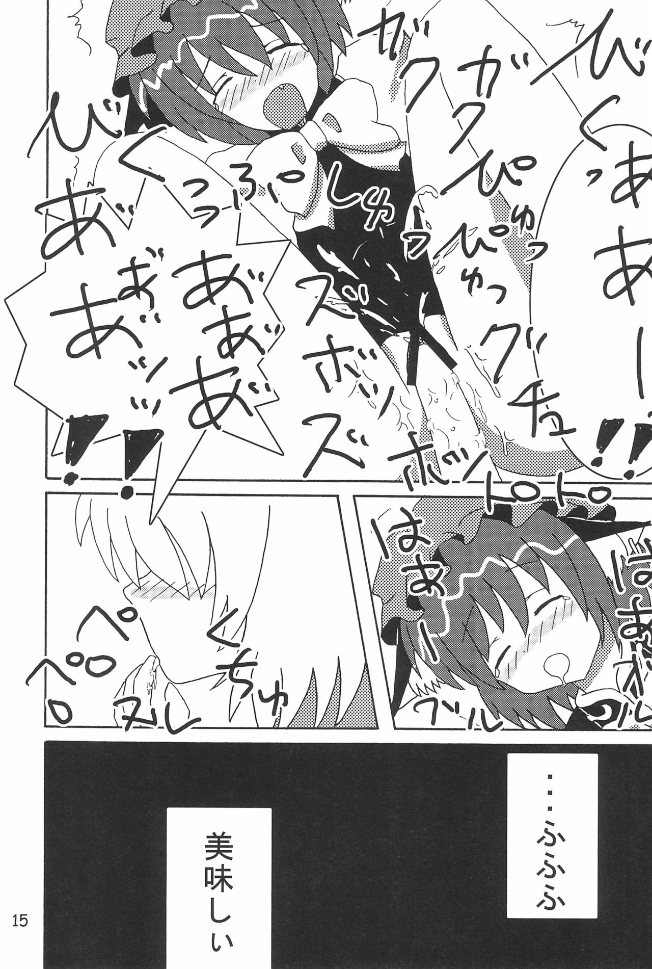 (C78) [Haeya (Fujinami Arisa)] Shutsuran no Midare (Touhou Project) page 17 full