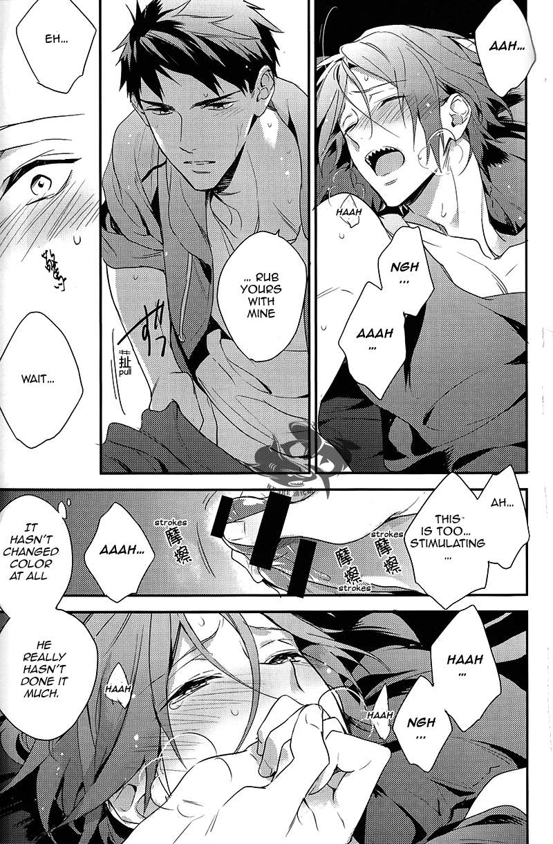 (C86) [PureSlider (Matsuo)] Yasashii Dokusen Yoku Zenpen | Gentle Possessiveness prequel (Free!) [English] [Carrot-Bunny] page 20 full