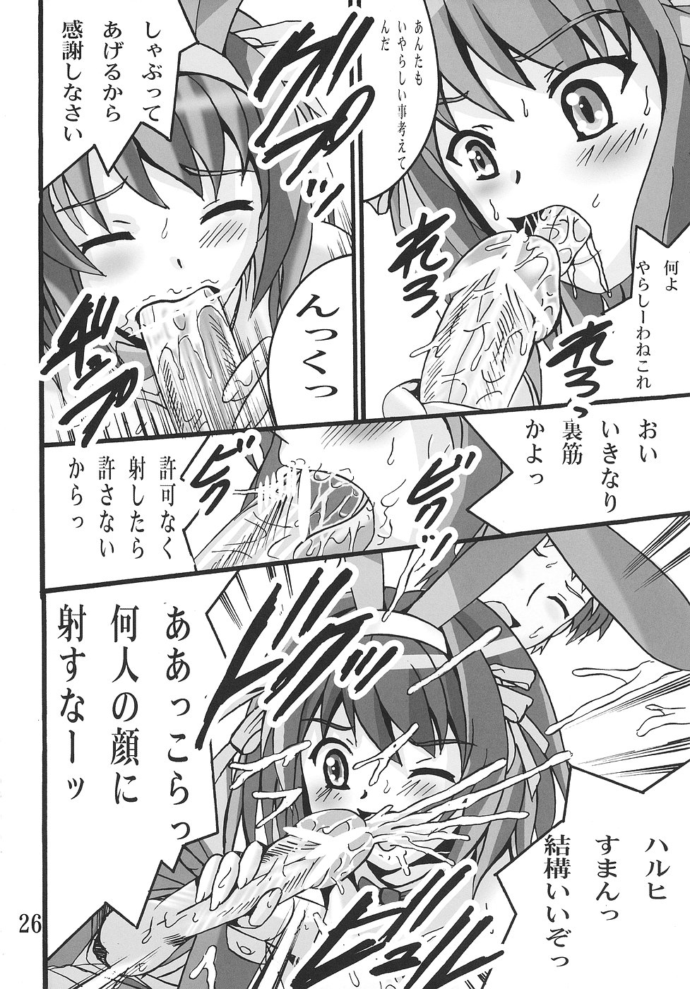 (C70) [Shioya (Shioya Maico)] Haruhi no Sekai (The Melancholy of Haruhi Suzumiya) page 25 full