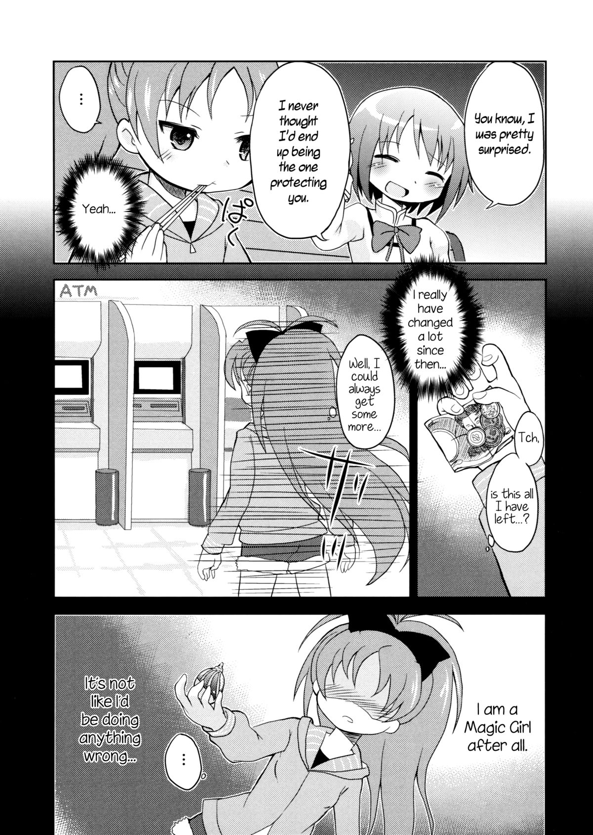 (C84) [Rorikko CG (Matsuda Eine)] Tomodachi dattara Kore Kurai | We're Friends This Much (Puella Magi Madoka Magica) [English] page 5 full