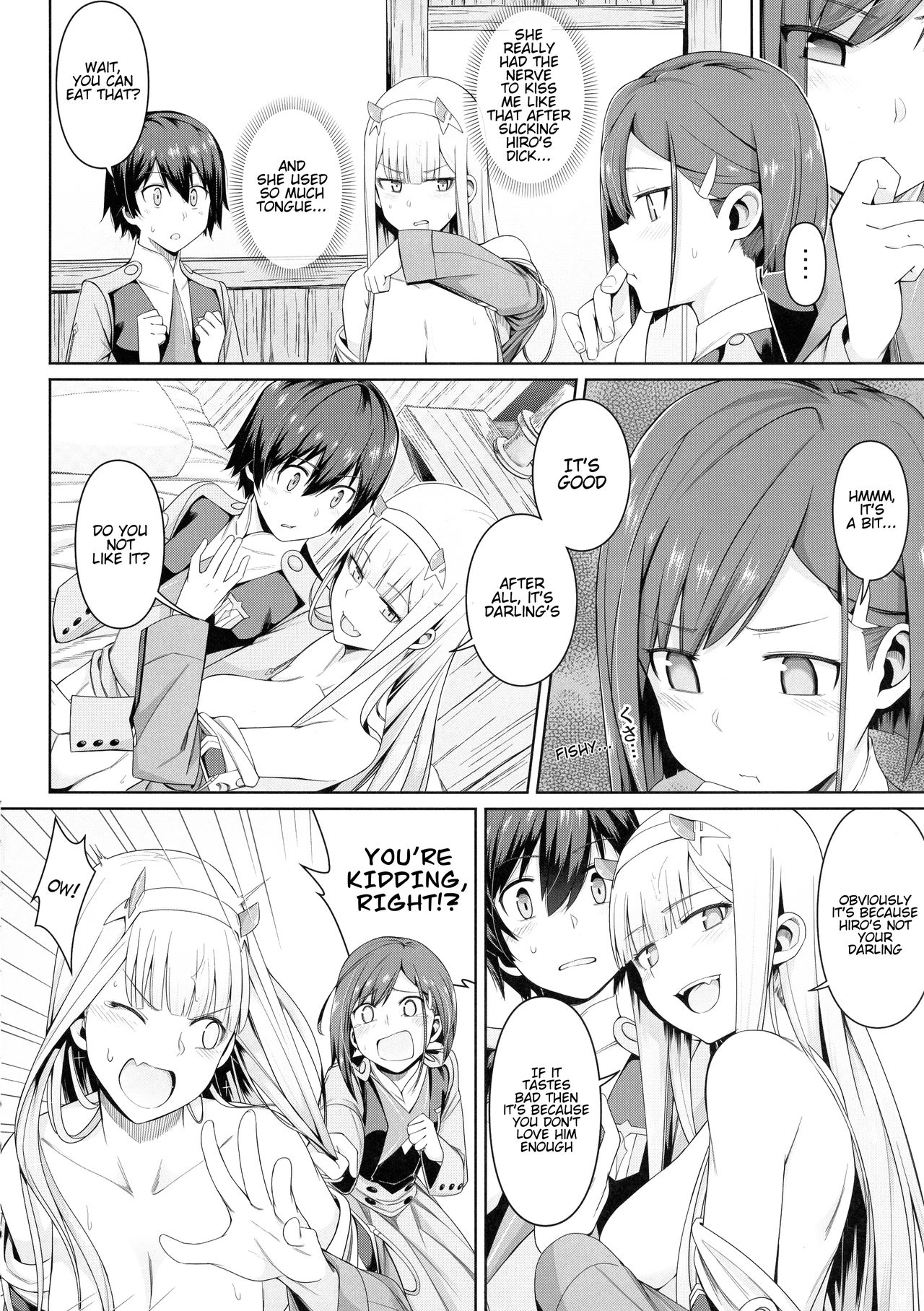 (GOOD COMIC CITY 25) [Bad Mushrooms (4why&Chicke III, mimo)] DARLING Ningen Shikkaku (DARLING in the FRANXX) [English] [Hentai_Doctor] page 21 full