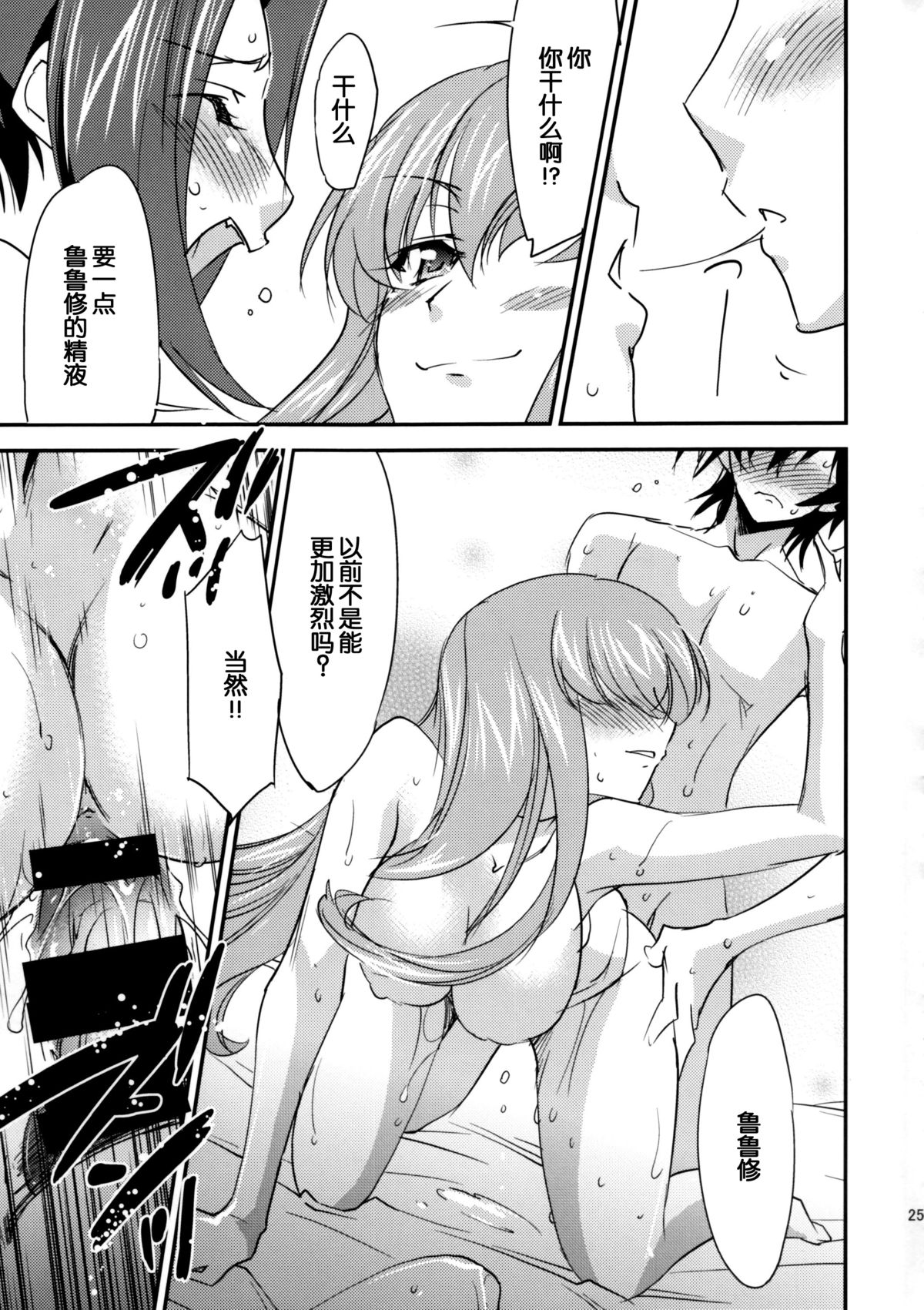 (C86) [Homura's R Comics (Yuuki Homura)] BRIDAL KALLEN (Code Geass) [Chinese] [脸肿汉化组] page 27 full