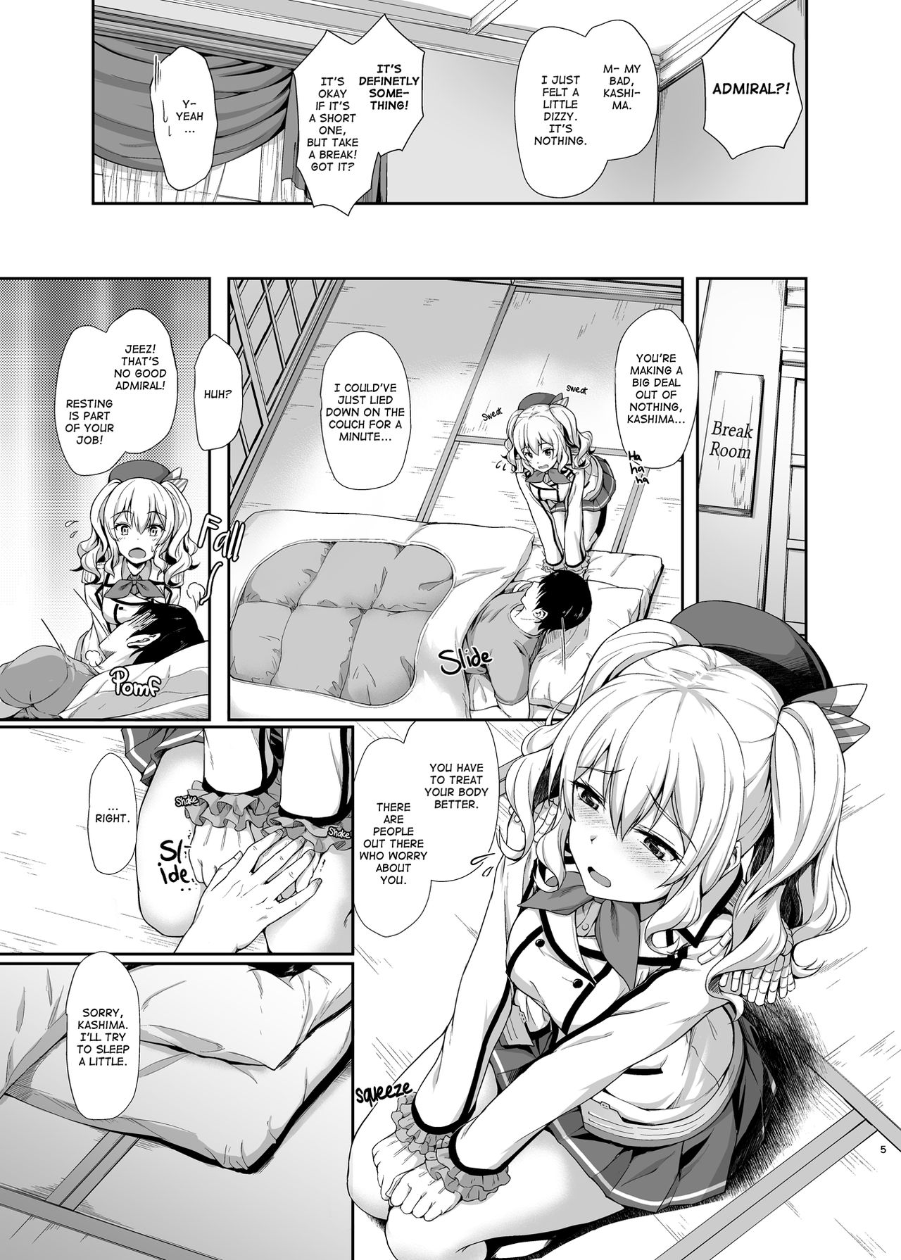 [Yusaritsukata (Awayume)] Amaama Kashima | Sweet Sweet Kashima (Kantai Collection -KanColle-) [English] [2d-market.com] [Decensored] [Digital] page 5 full