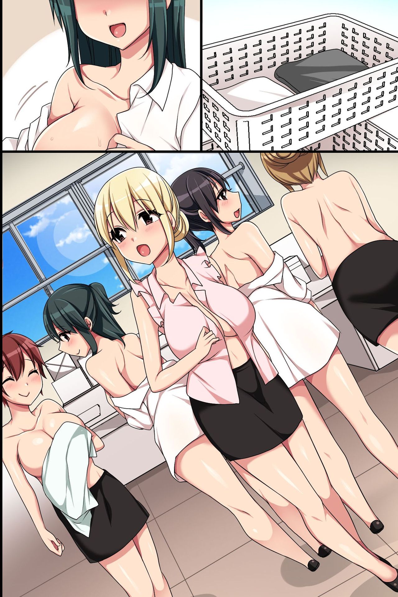 [MC] Kaisha no Joushiki wo Kakikaemakuttara Kou Natta!? Ecchi na Office Seikatsu page 55 full