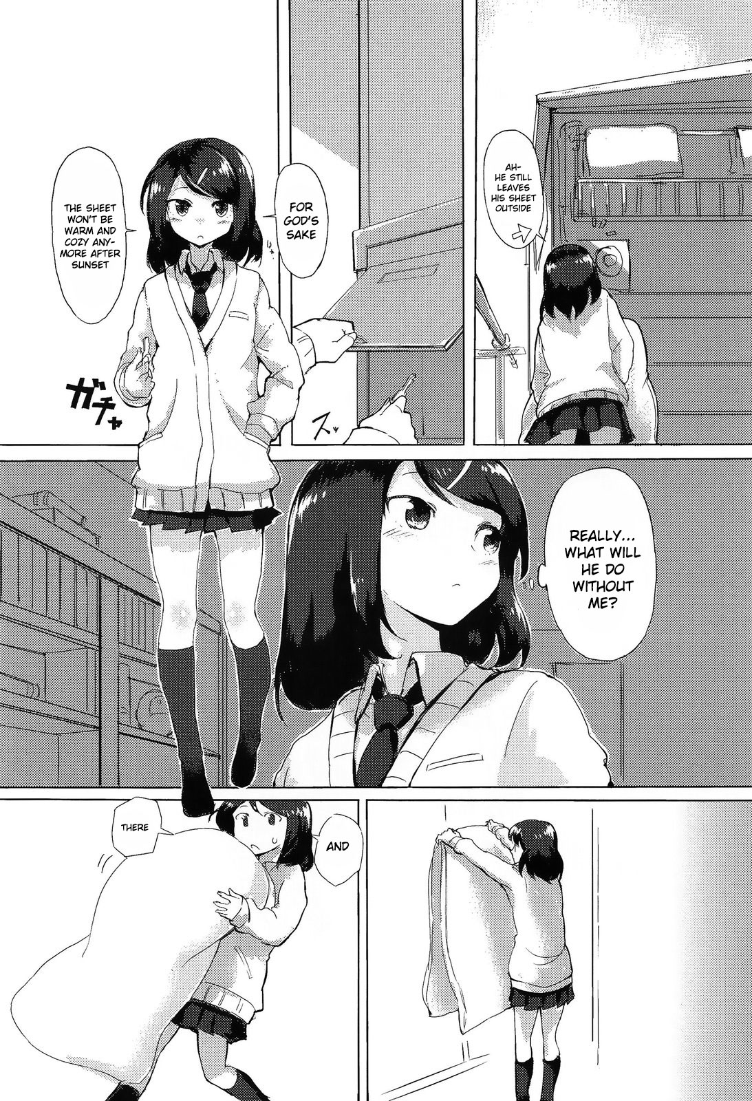 [Kasa] Hoshitate no Futon wa Ii Nioi ga Suru kara | Because the sun drenched sheets have a comfy smell (COMIC Anthurium 004 2013-08) [English] [葛の寺] page 4 full