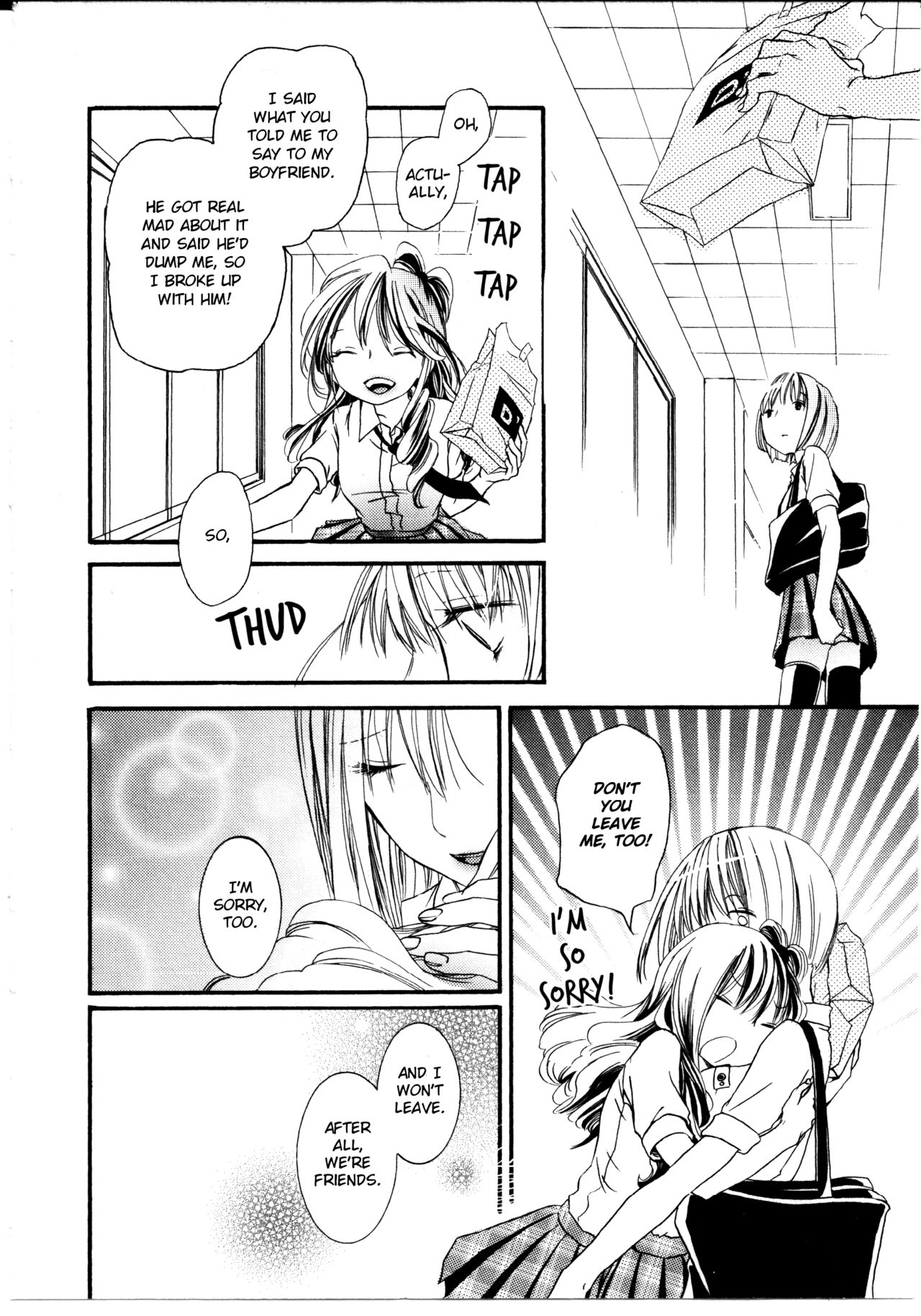 [Rokuroichi] Watashi to Sekai o Tsunagu Mono | What Ties Me to the World (Onnanoko x Onnanoko Collection 3) [English] [Bunny Love, Incorporated] page 16 full