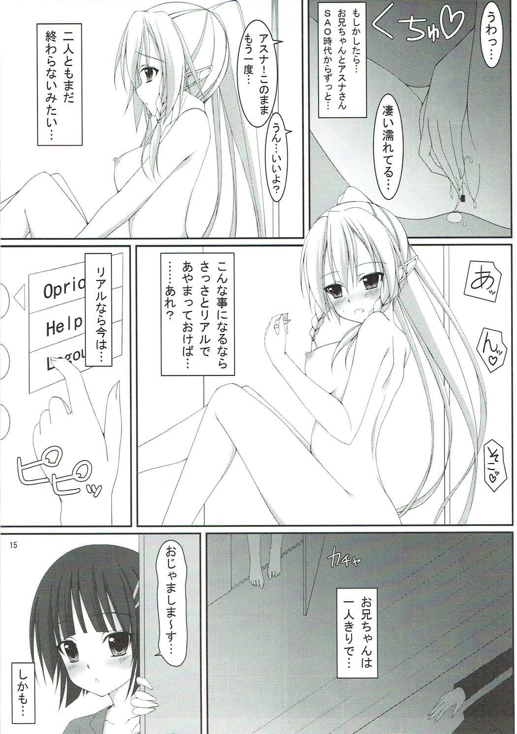 (C83) [MaHoLa (Tomosuke)] M-REPO! 02 (Sword Art Online) page 14 full