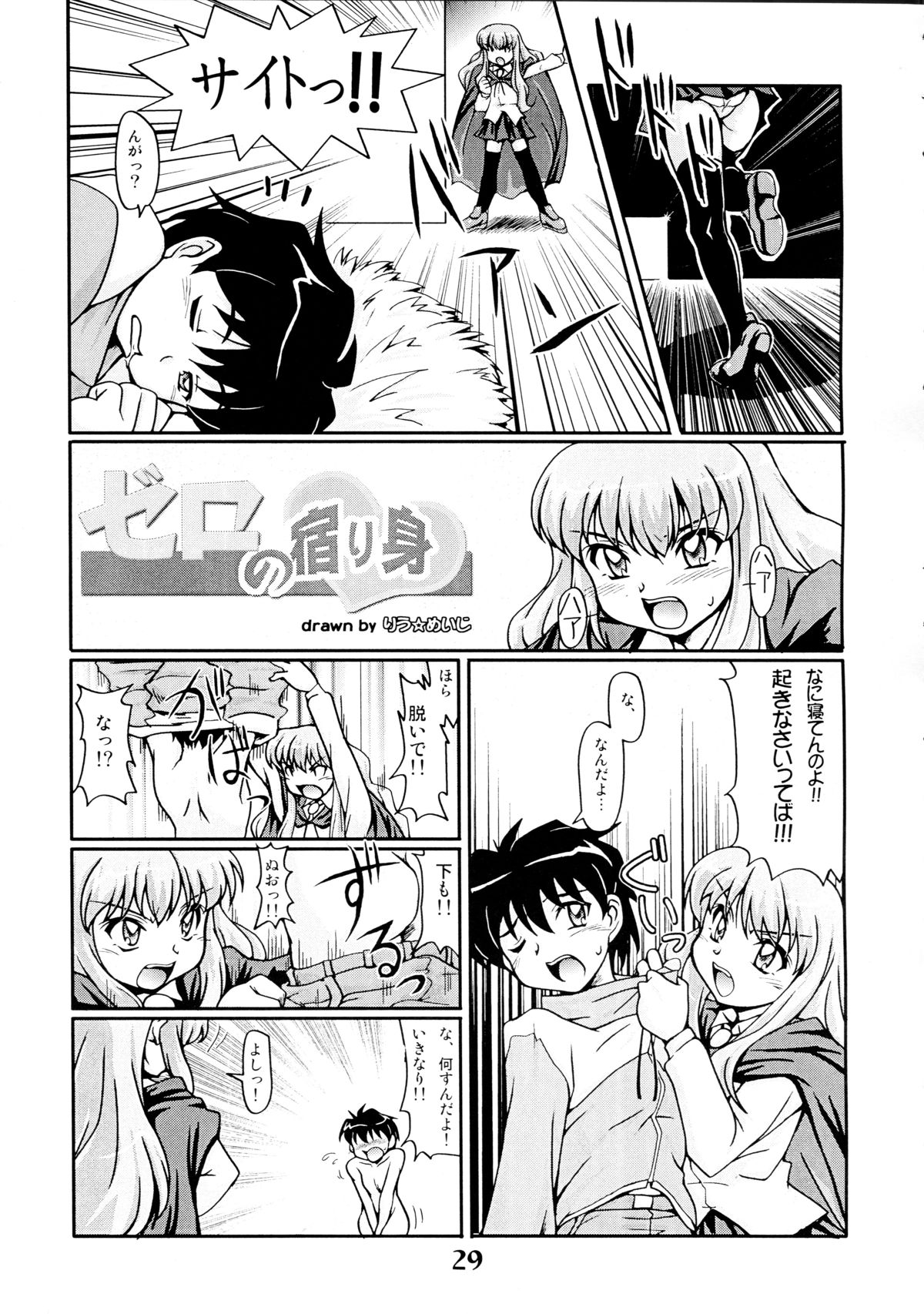 (C71) [Ikibata 49ers (Nishiki Yoshimune)] Zero Revo (Zero no Tsukaima) page 29 full