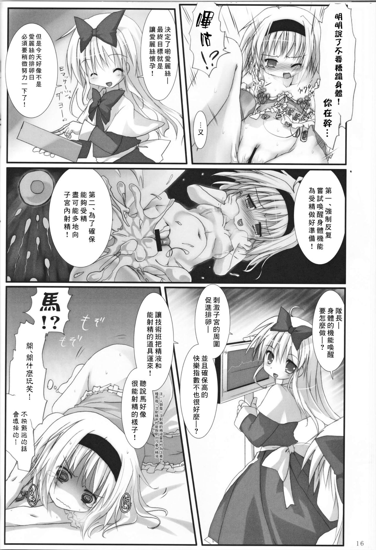 (C83) [Suzunaridou (Izumi Yukiru)] Alice in Nightmare (Touhou Project) [Chinese] [靴下汉化组] page 17 full