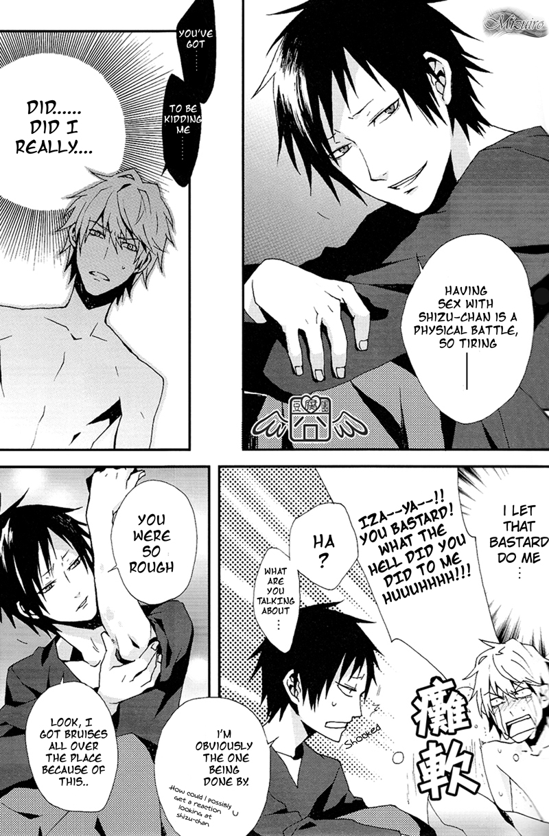 (SUPER19) [inumog (Fujino, Marumo)] PLAY TUNES (Durarara!!) [English] [Mizuiro] page 10 full