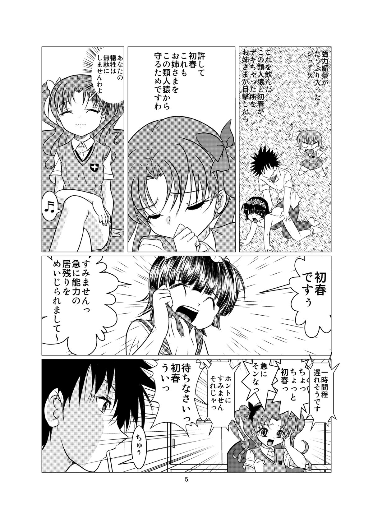 [First Class (KAZUNA) Love Poison (Toaru Kagaku no Railgun) page 4 full