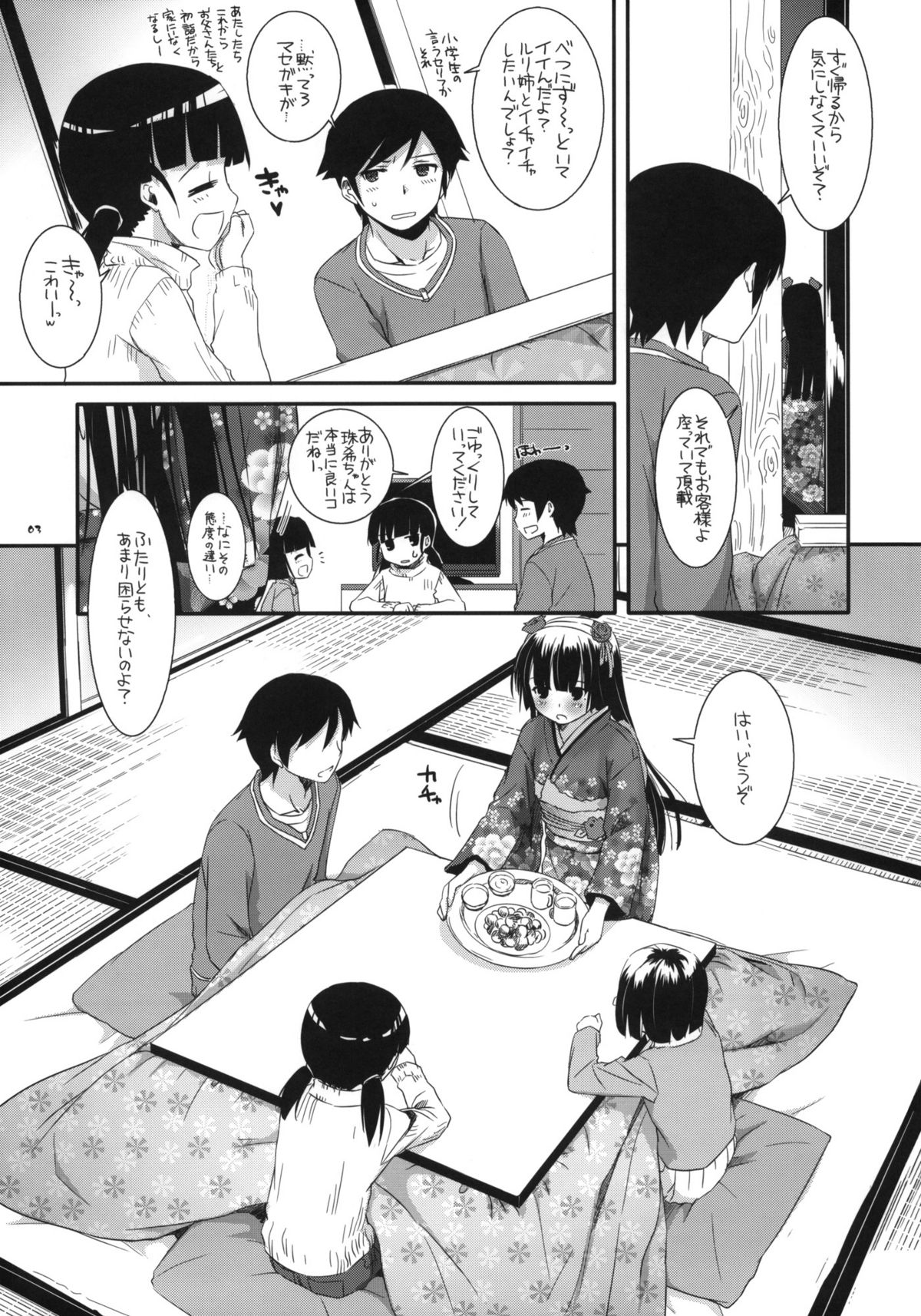 (SC54) [Digital Lover (Nakajima Yuka)] D.L.action 66 (Ore no Imouto ga Konna ni Kawaii Wake ga Nai) page 2 full