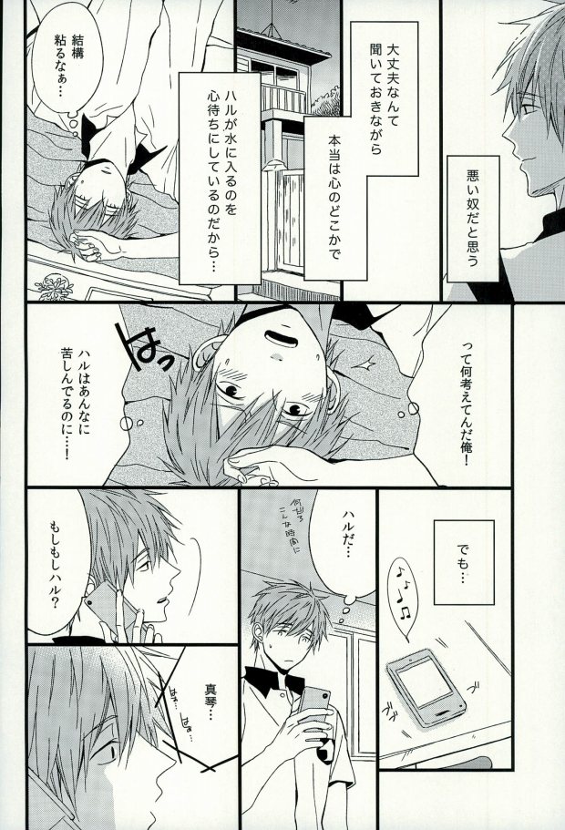 (C87) [Karaage Lemon (Ototo)] Haruka 1/2 (Free!) page 13 full