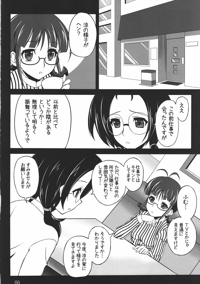 [Neko no Yurikago (Nekokan)] Toaru Itoko no Nikutai-Kankei (THE iDOLM@STER) page 5 full