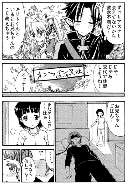 [Naruse] Online Kyoudai (Sword Art Online) page 1 full