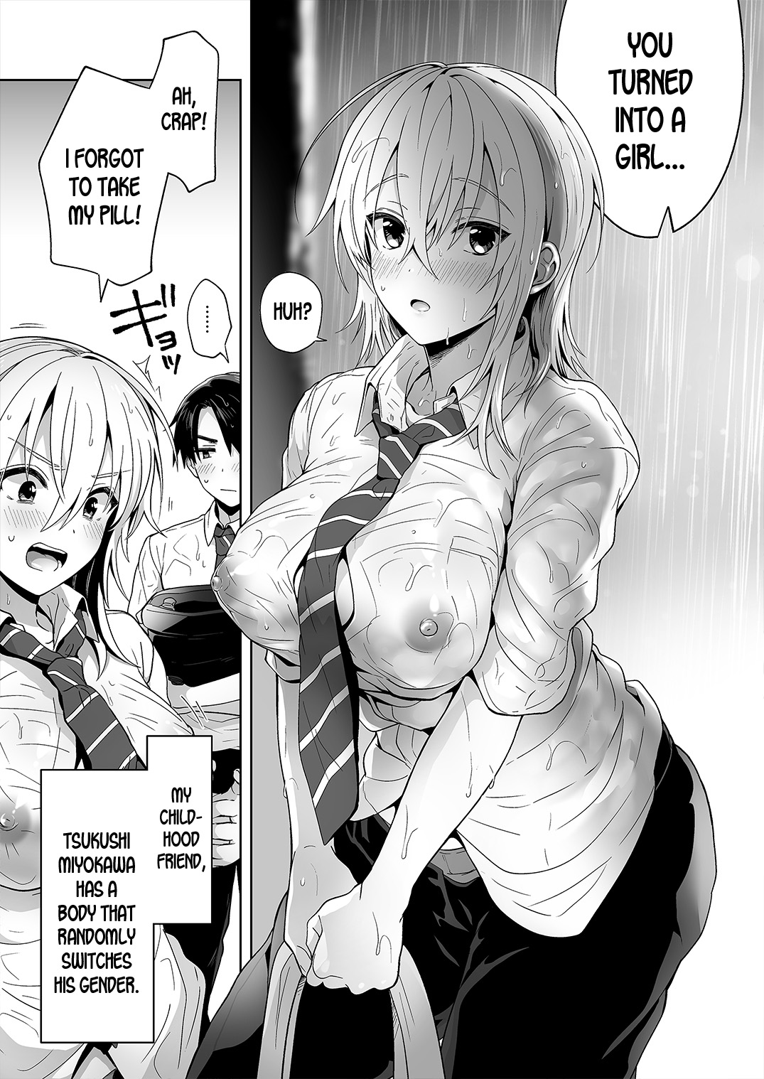 [UTEN+ (Uten Ameka)] Ore no Shinyuu wa TS (Seitenka) Taishitsu [English] [desudesu] [Digital] page 5 full