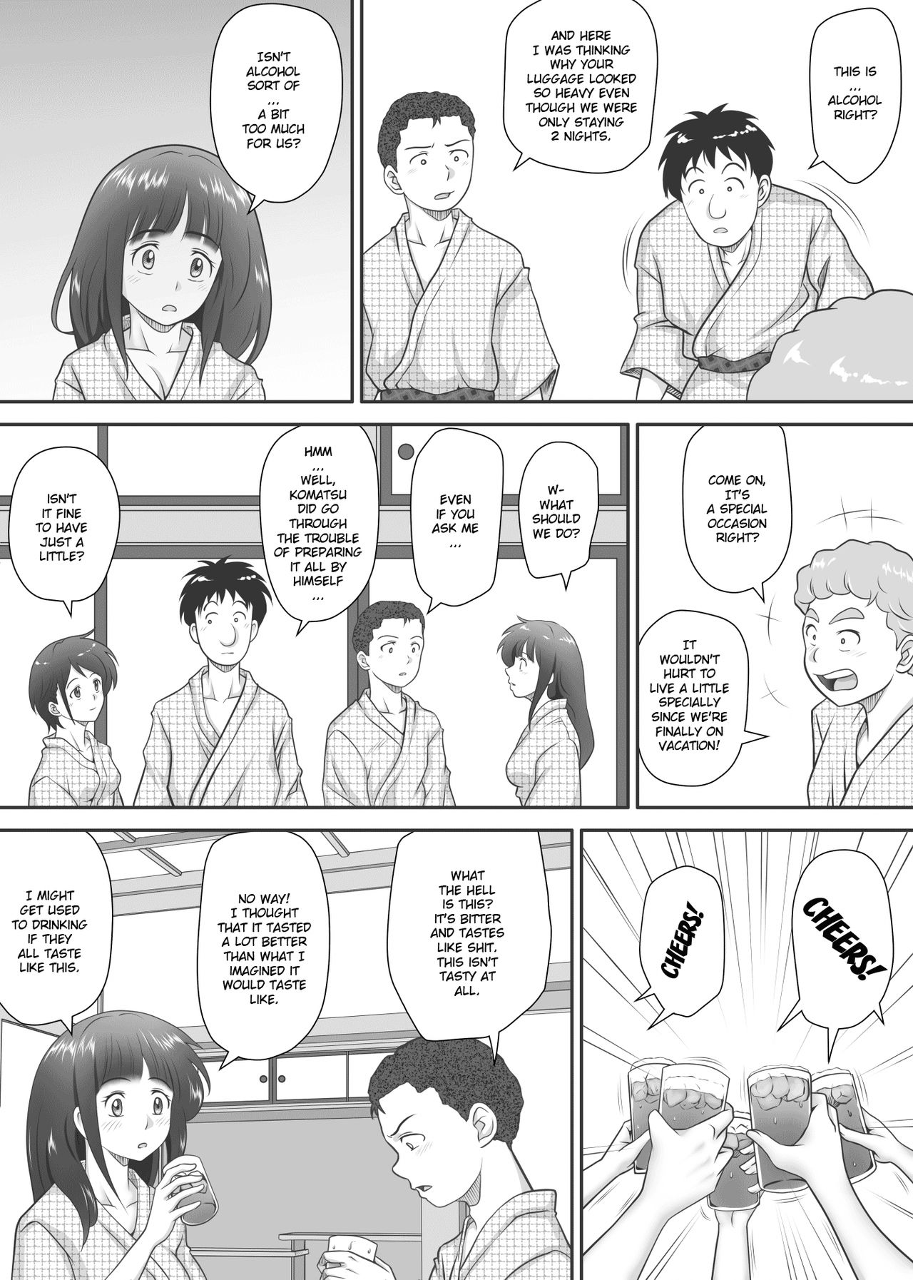 [Kagura Hitsuji] Amarimono - Doutei Shojo o Sotsugyou shiteiku Doukyuusei-tachi - | Leftovers - Classmates who lost their Virginity - [English] page 42 full