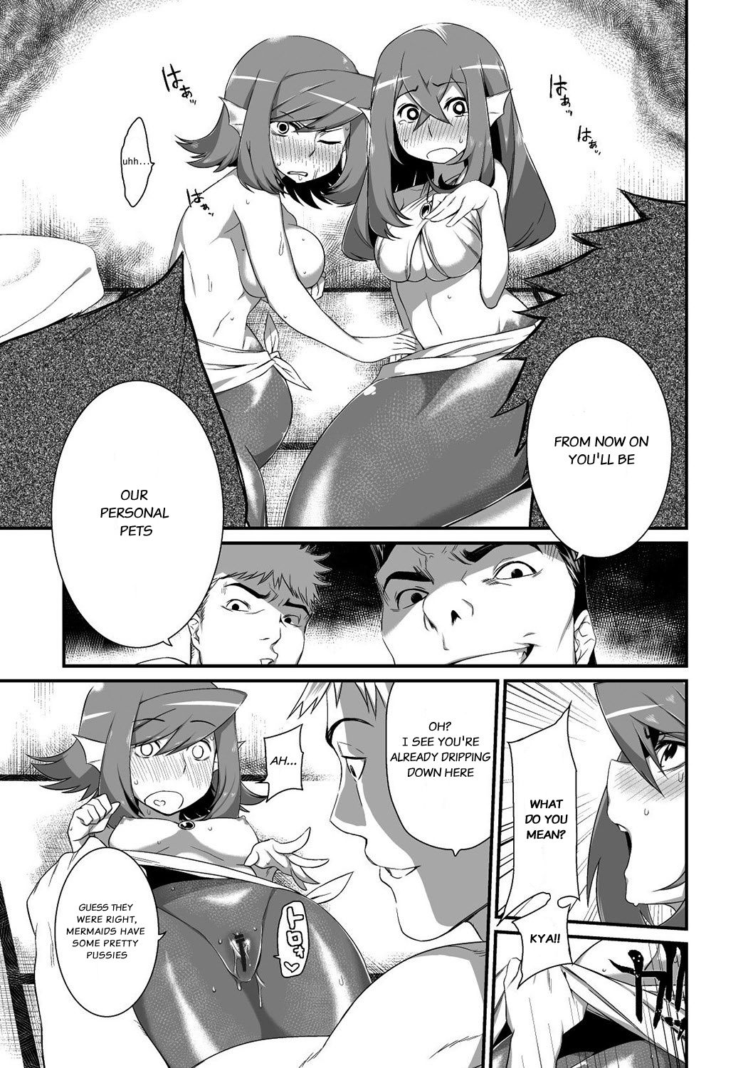 [Mizone] Ningyo Hanbai Shitemasu | Mermaid Auction (Comic Anthology Qoopa Vol.1) [English] [Digital] page 9 full