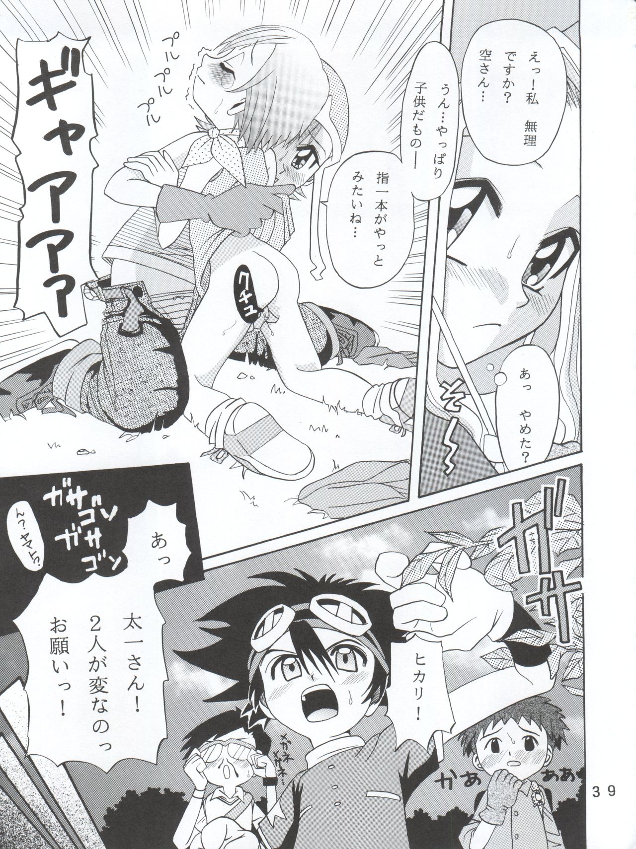 [Studio Tar (Kyouichirou, Shamon)] Yagami-san-chi no, Katei no Jijou. (Digimon Adventure 02) [2001-01-31] page 39 full