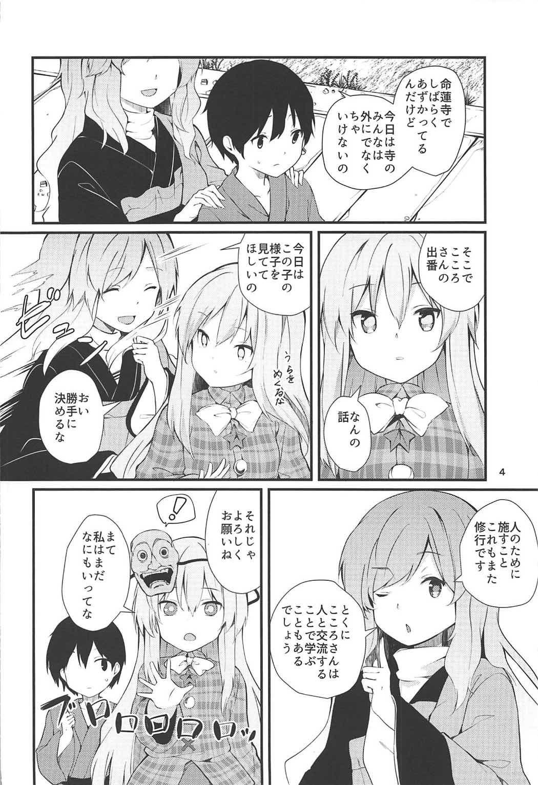 (C92) [Tetsu no Otoshigo (Chirorian)] Kokoro ga Ganbaru Hon (Touhou Project) page 3 full