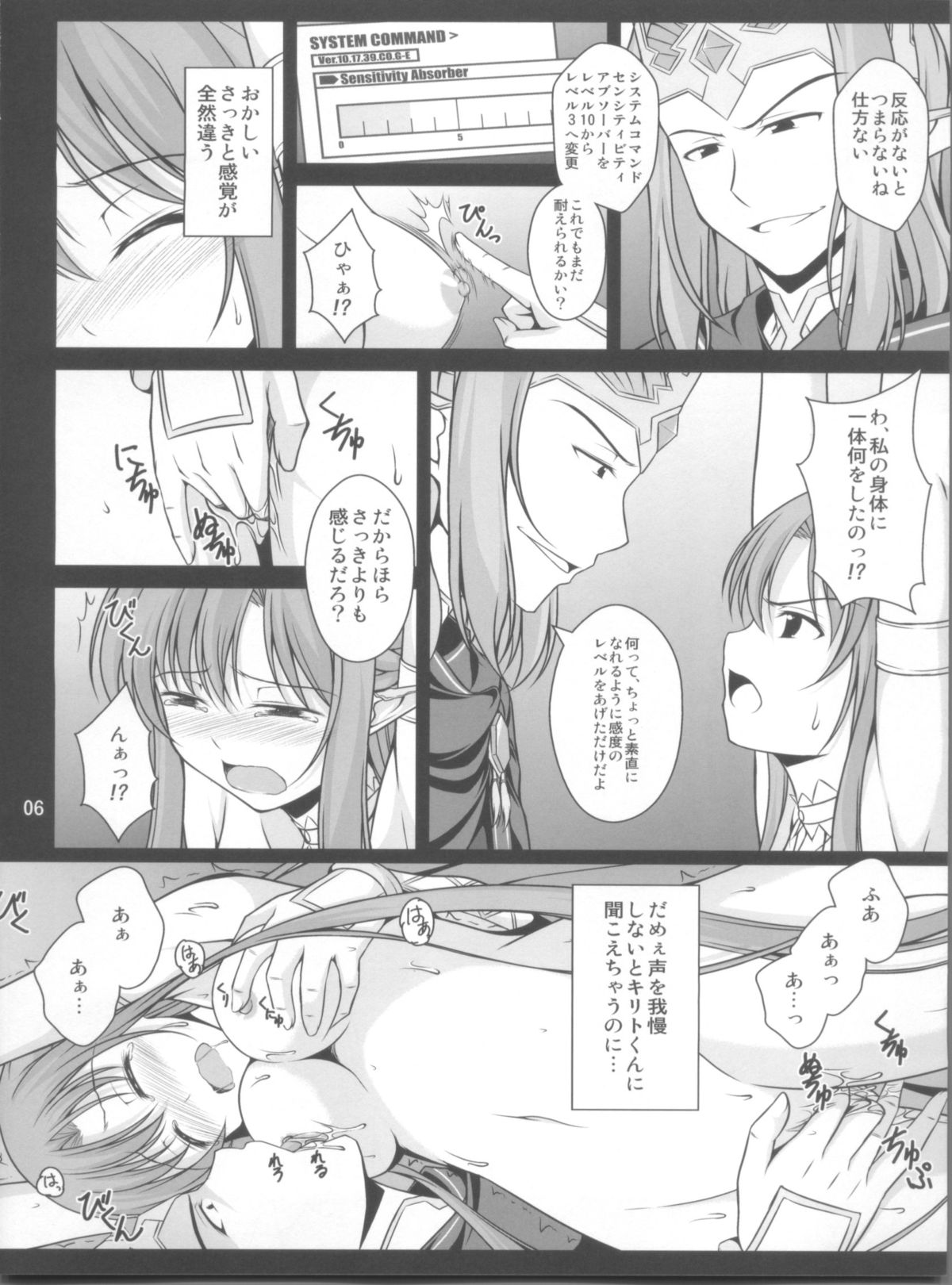 (C84) [WHITE GARDEN (Yuki)] IMPRISONED FAIRY PRINCESS (Sword Art Online) page 6 full