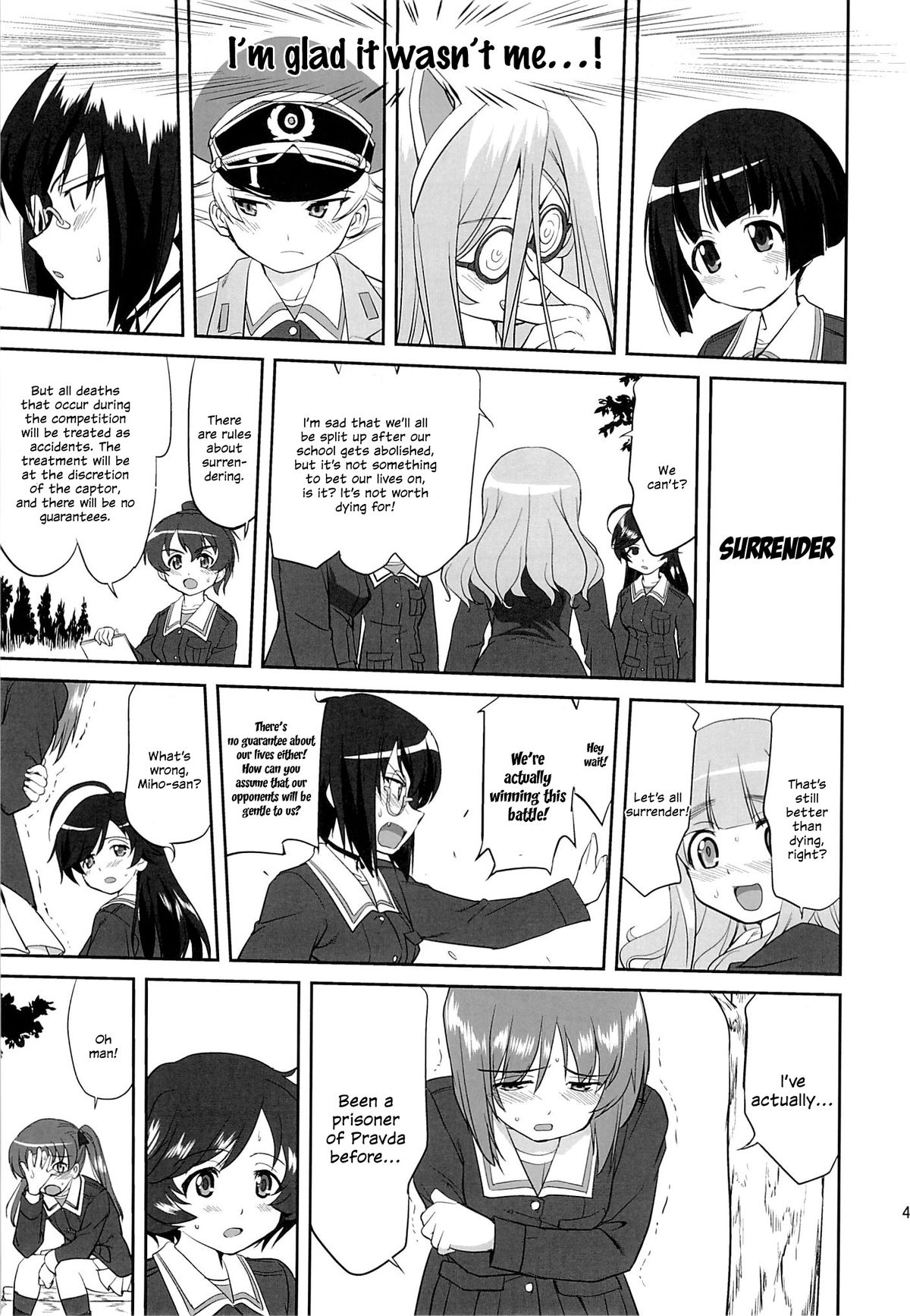 (C84) [Takotsuboya (TK)] Yukiyukite Senshadou (Girls und Panzer) [English] [N04h] page 42 full