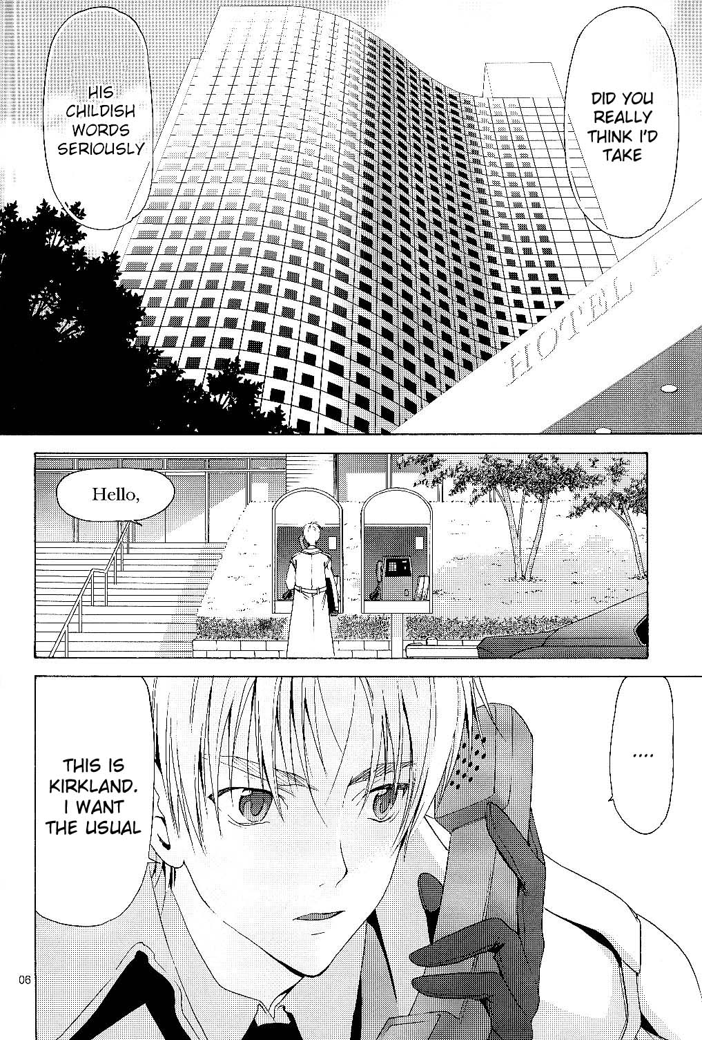 Arthur Kirkland no Hisoyakana Tanoshimi [Hetalia] [USxUK] [ENG] page 5 full