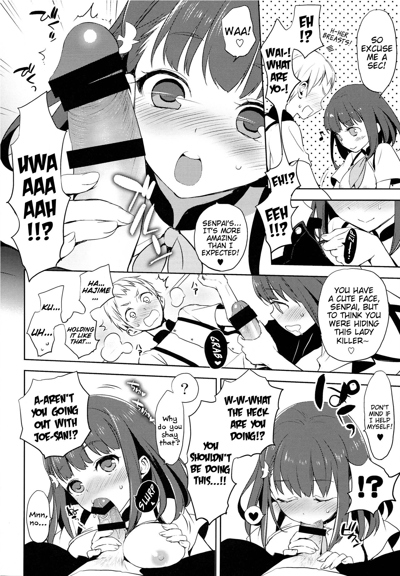 (C85) [Aa Aishiteru (Taishow Tanaka)] Hajimete Utsuutsu 2 (Gatchaman Crowds) [English] [EHCOVE] page 18 full