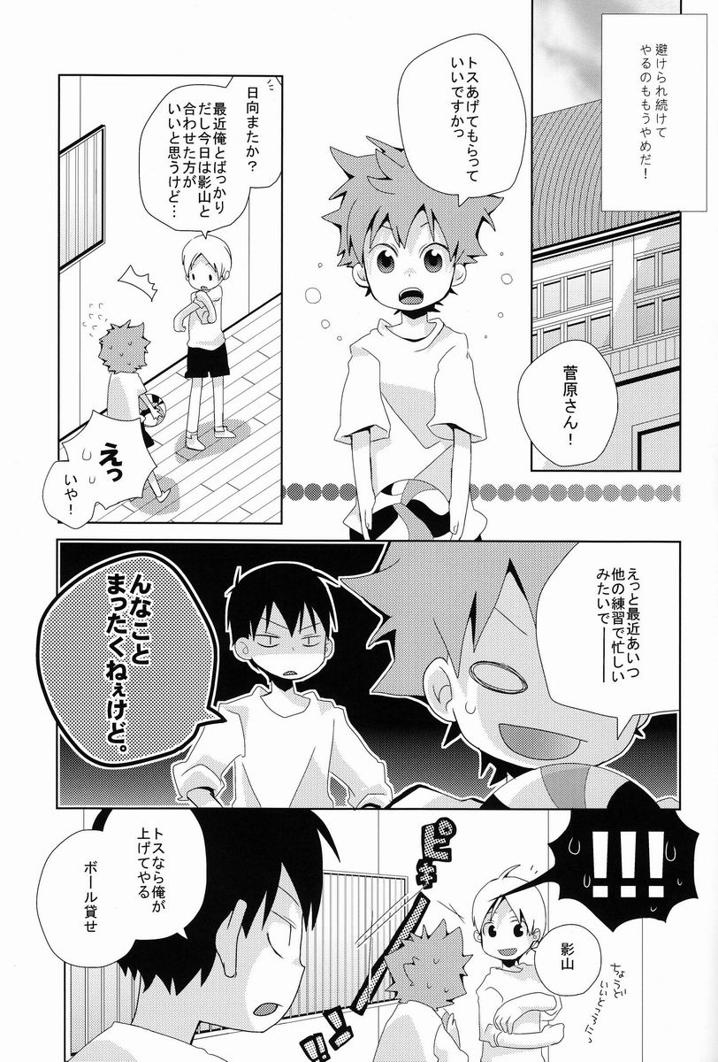 (C83) [Piyoko no Tamago (Ayanario)] Looking!! (Haikyuu!!) page 6 full