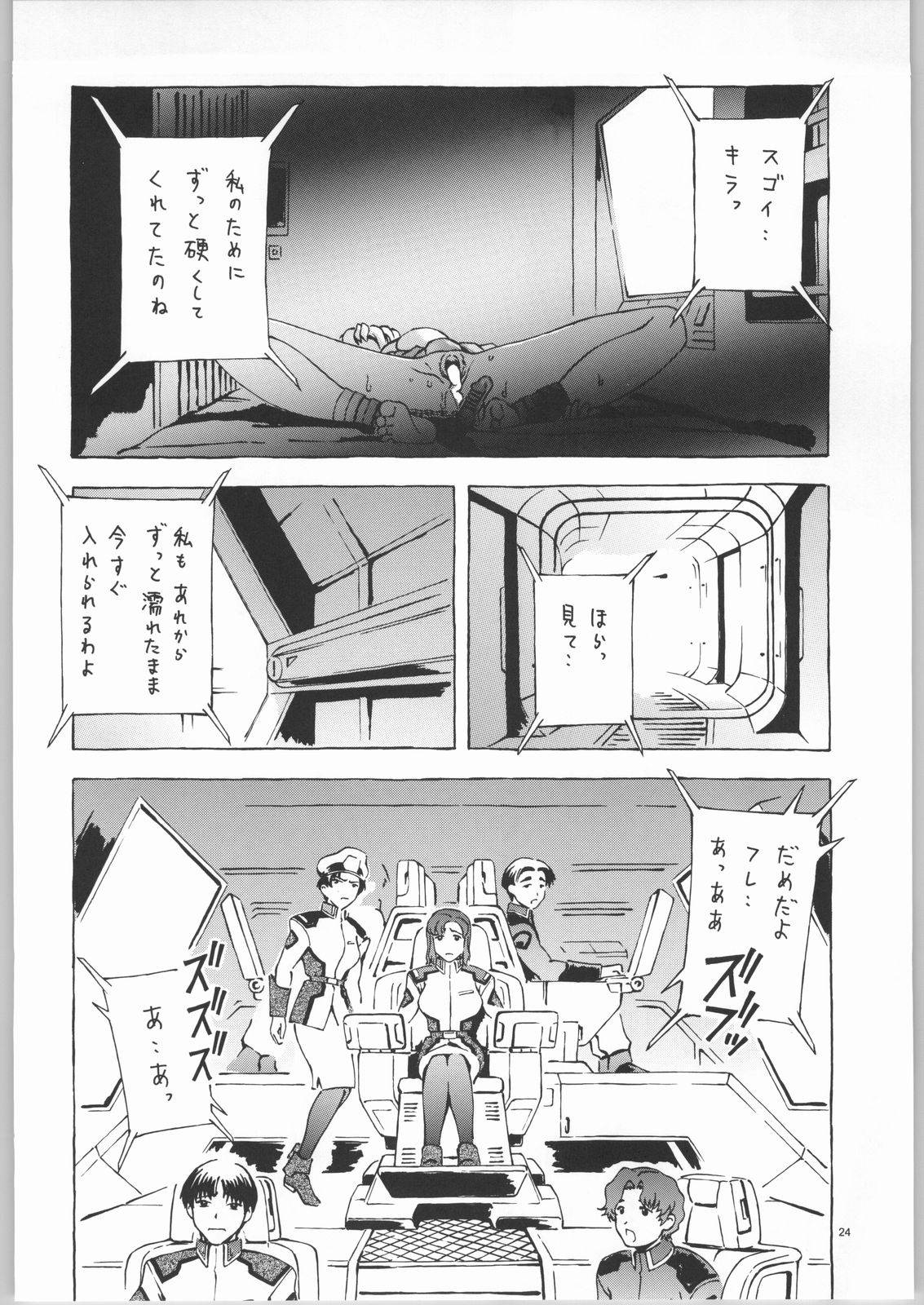(C66) [Dish up (Warabi Yuuzou)] Kekkan Dam Dam A (Gundam Seed) page 23 full