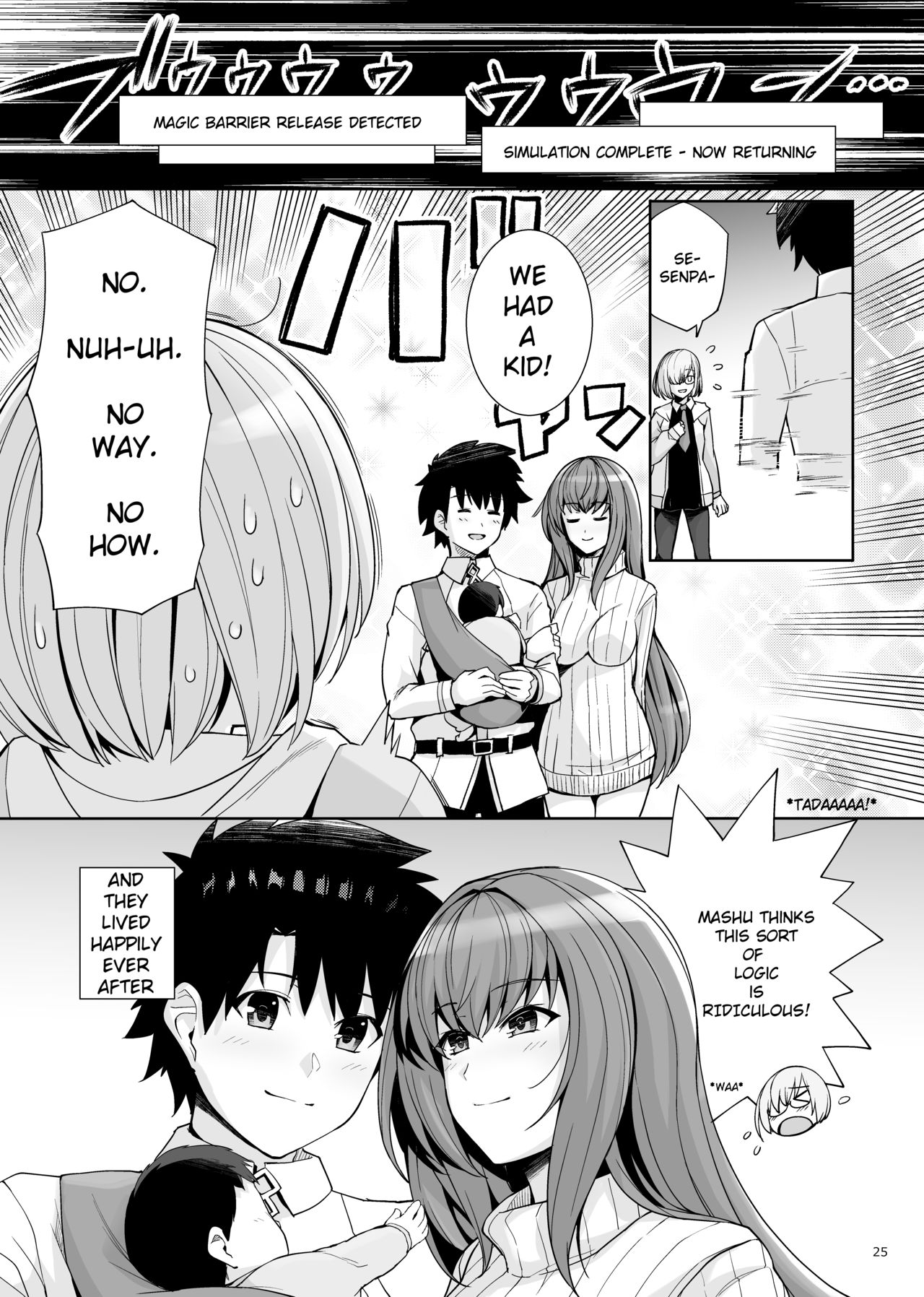 [Royal Bitch (haruhisky)] Shishou o Haramaseru made Derarenai Simulator 2 (Fate/Grand Order) [English] [Decensored] [Digital] page 24 full