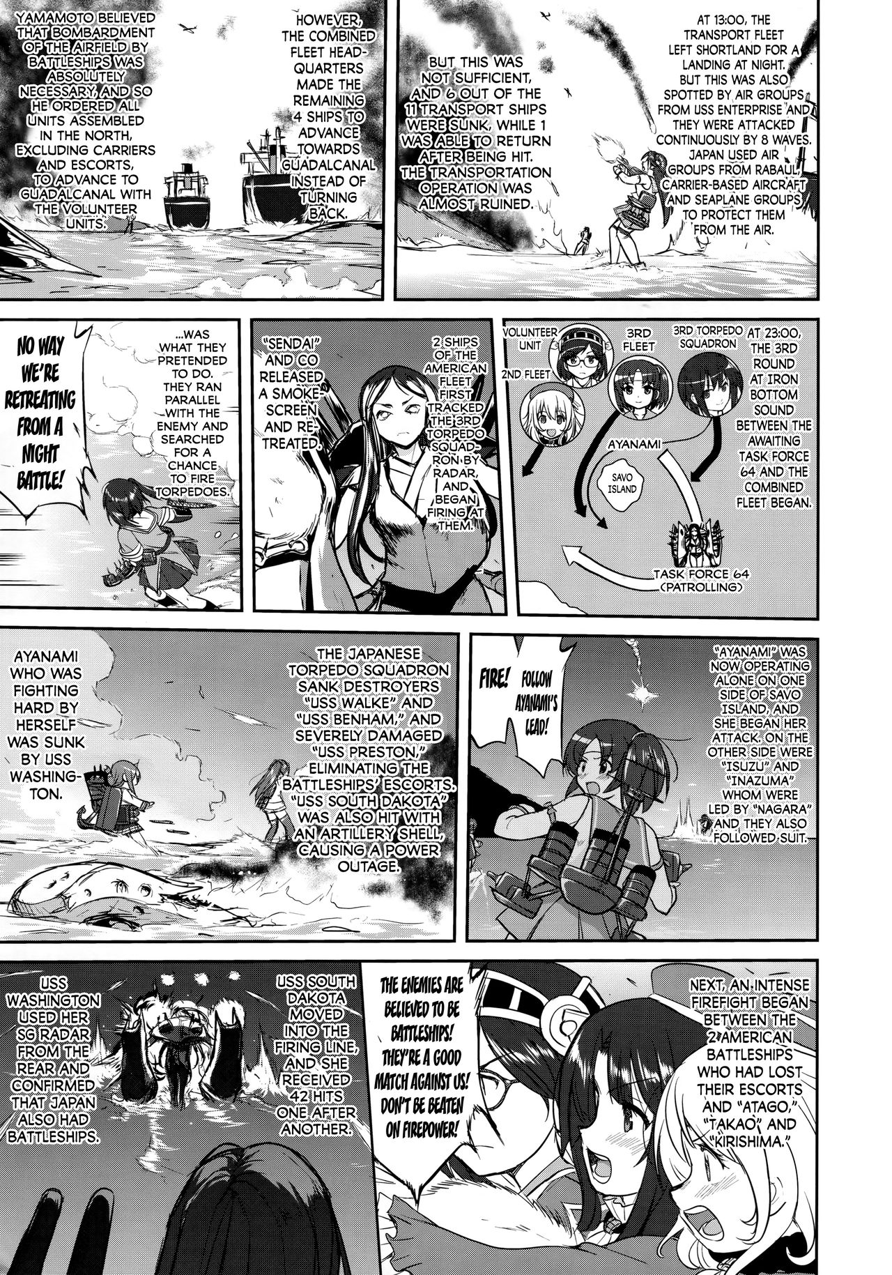 (C90) [Takotsuboya (TK)] Teitoku no Ketsudan Iron Bottom Sound (Kantai Collection -KanColle-) [English] [N04h] page 46 full