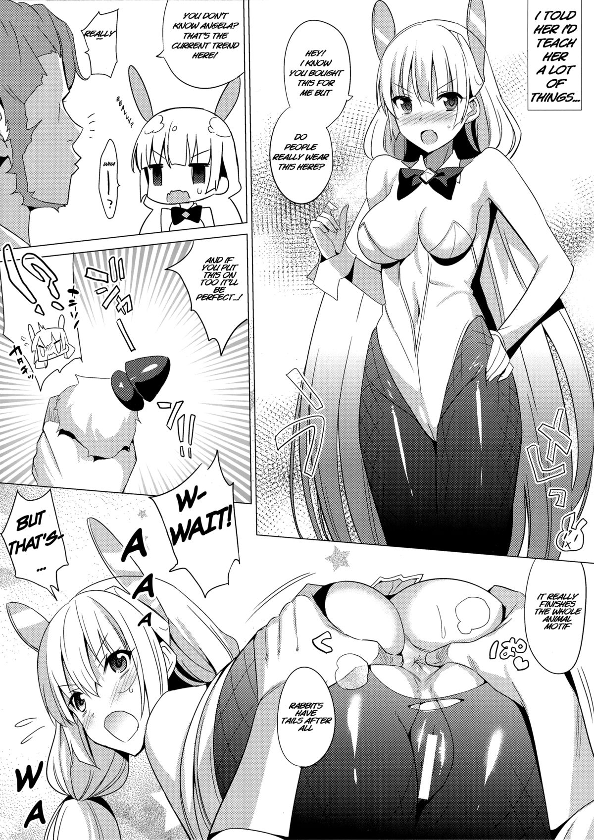 (CT25) [abgrund (Saikawa Yusa)] Rakuen e Youkoso 2 First Rabbit (Rakuen Tsuihou -Expelled from Paradise-) [English] [Na-Mi-Da] page 4 full
