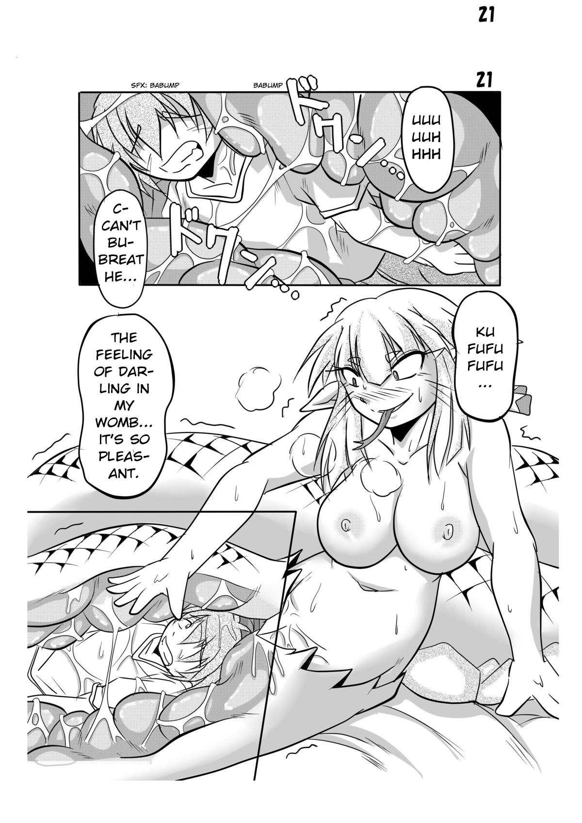 [Marunomare (Bankokudou)] Hebigamisama to Ore [English] [Kalas] [Digital] page 18 full