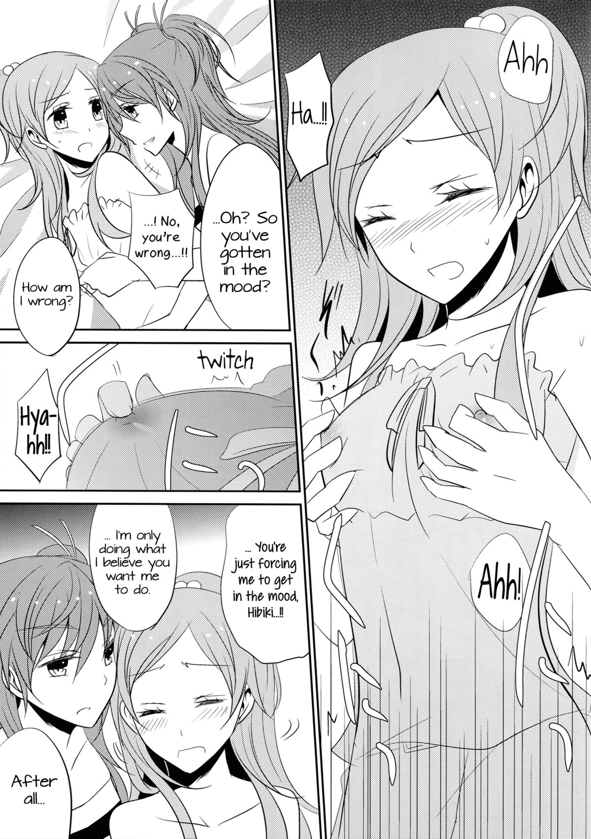 (C83) [434NotFound (isya)] SWEET HONEYMOON (Suite PreCure) [English] [Yuri-ism] page 8 full