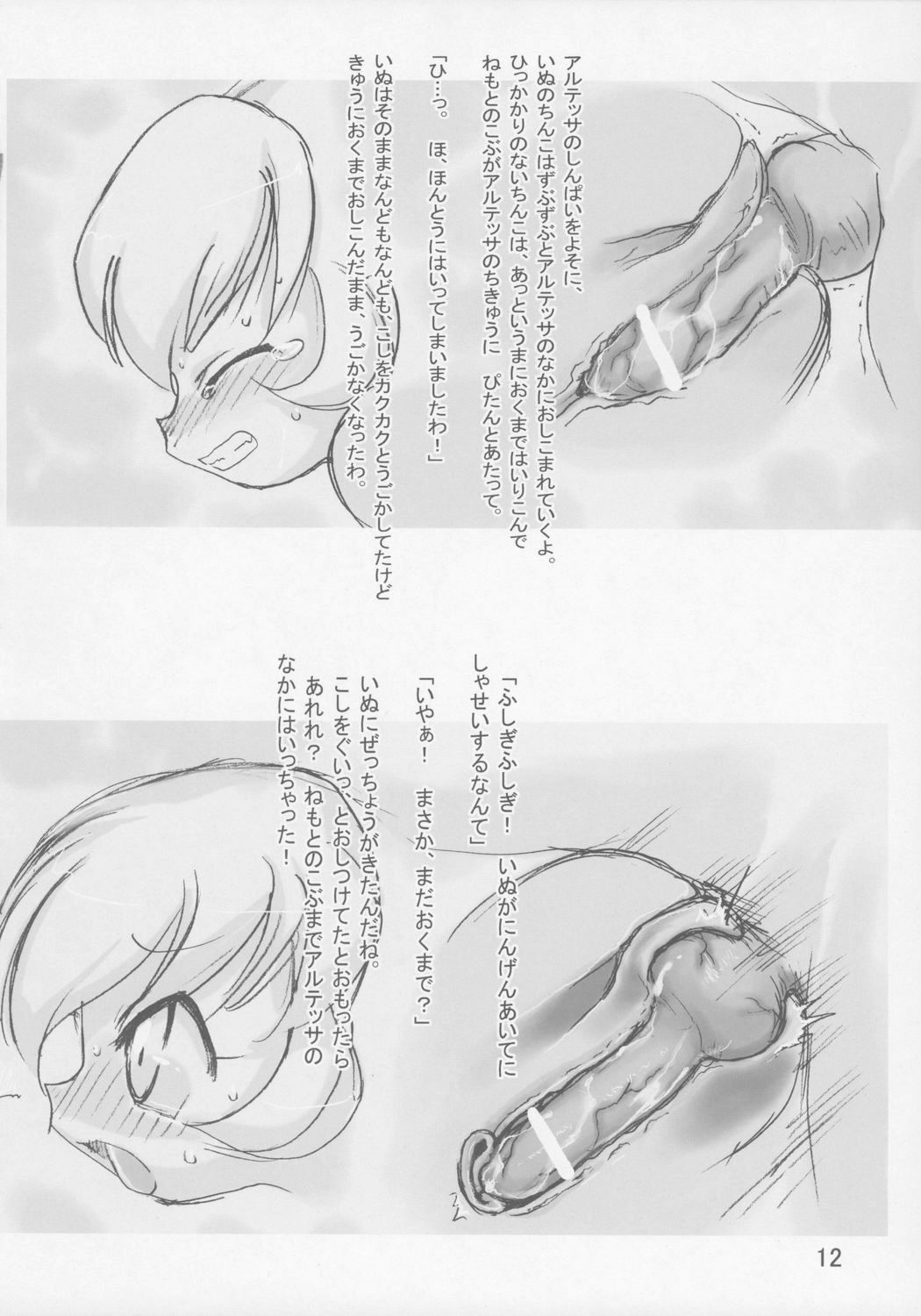 (Puniket 15) [P.A. Project (Teruki Kuma)] Himeinu (Fushigiboshi no Futagohime) page 11 full
