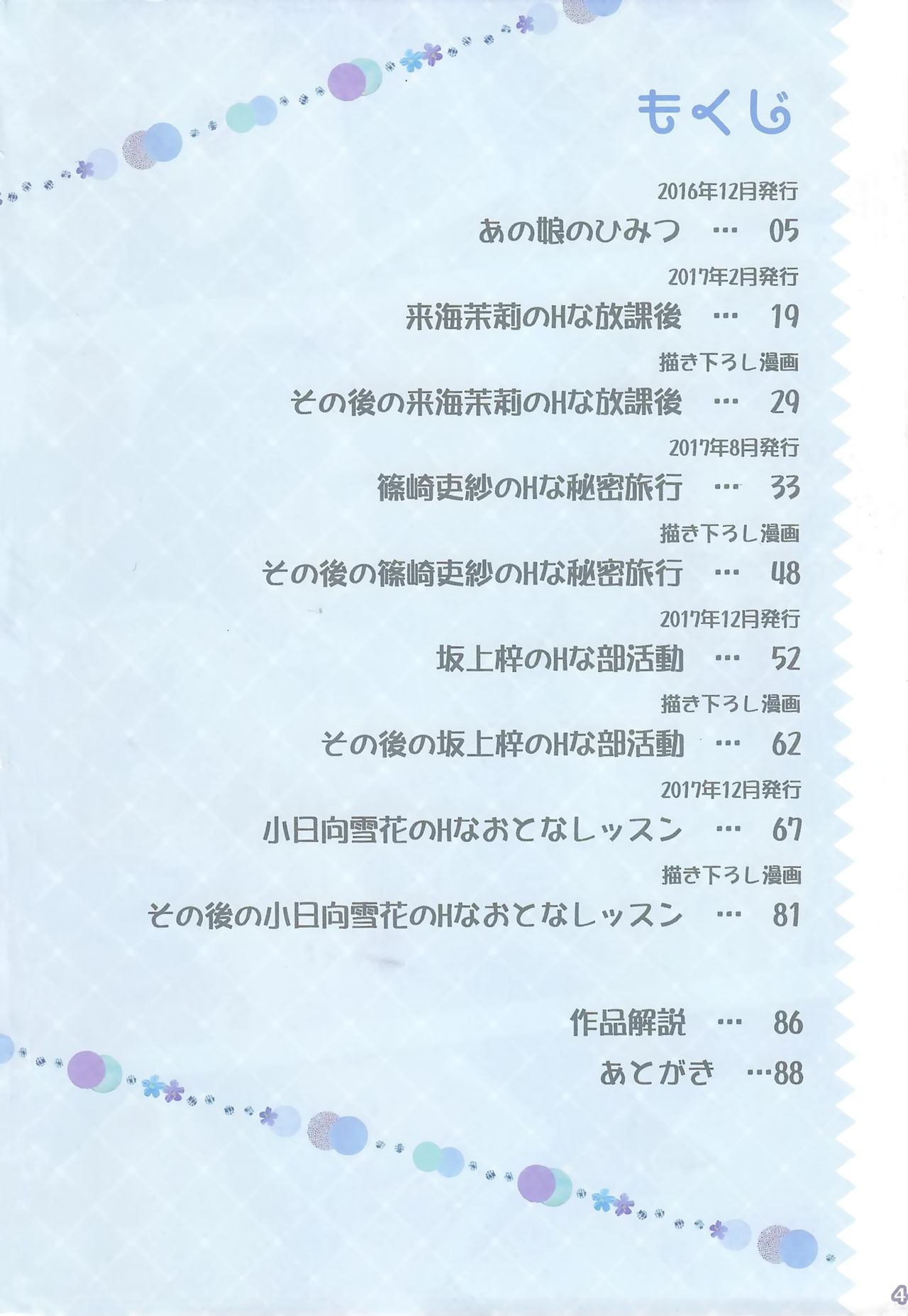 (C94) [Tears39 (Sorai Shinya)] Anoko no Himitsu Soushuuhen #01 [Chinese] [兔司姬漢化組] [incomplete] page 4 full