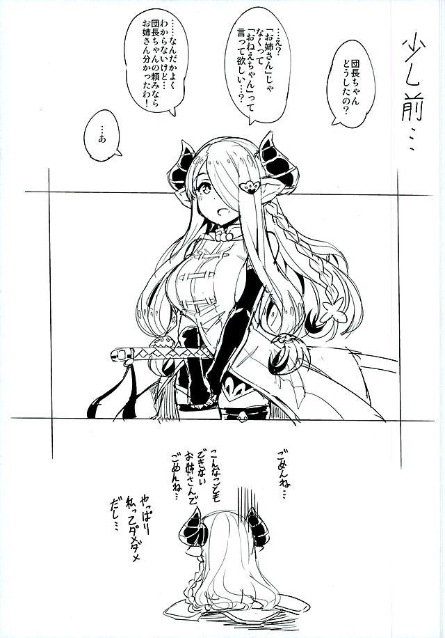 (C89) [Batsu Jirushi (Batsu)] 3 CHAIN BURST -Ecchi no Fall Down (Granblue Fantasy) page 20 full