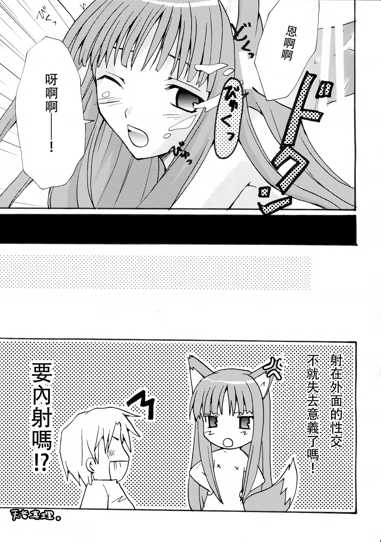 (SC38) [LAST EDEN, MILK BAR (Amane Mari, Shirogane Hina)] Rosemary (Spice and Wolf) [Chinese] [靴下汉化组] page 11 full