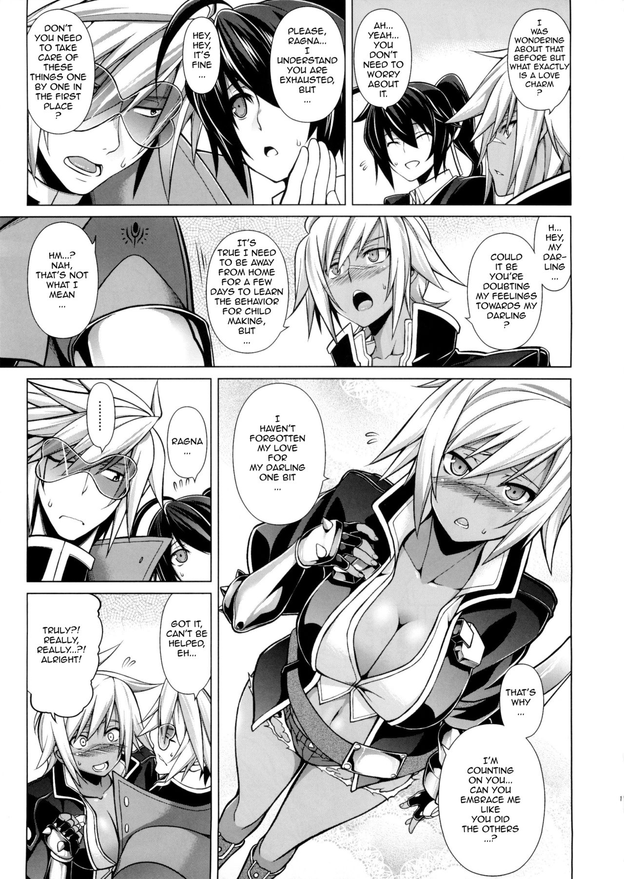 (C87) [STUDIO TIAMAT (TANABE)] BREAK BLUE X MARRIAGE (BLAZBLUE) [English] [TL Anon] page 17 full