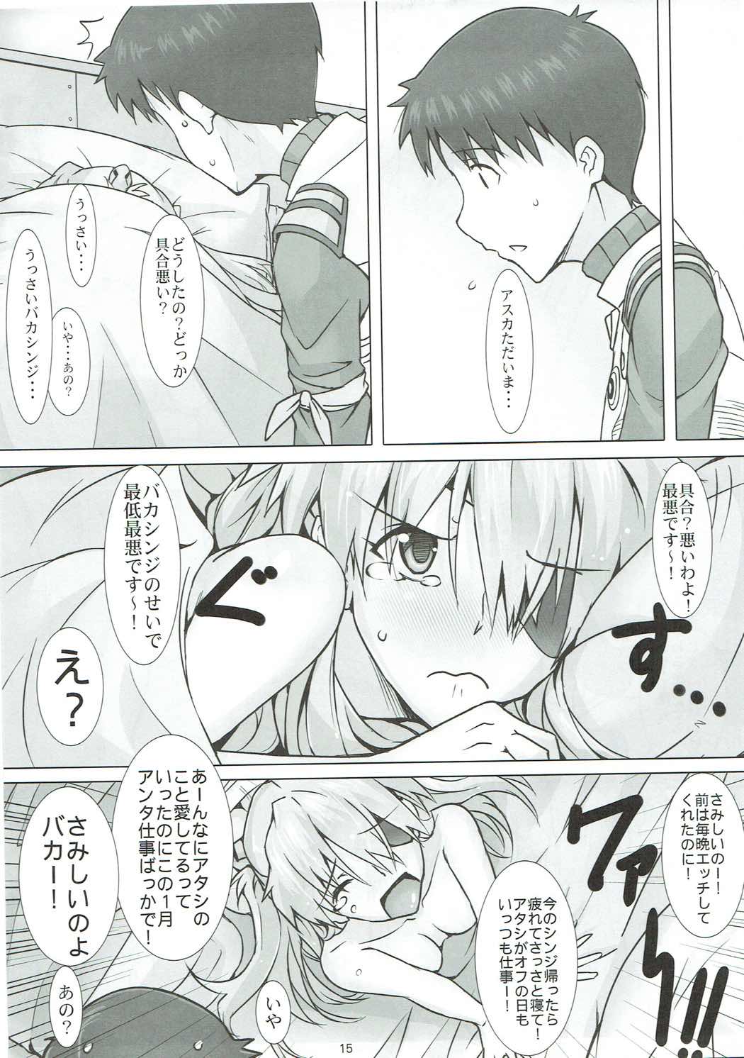 (C88) [Kedamonoya san (Makka na Kedamono)] Mou Ichido Happy Birthday o Kimi ni (Neon Genesis Evangelion) page 16 full