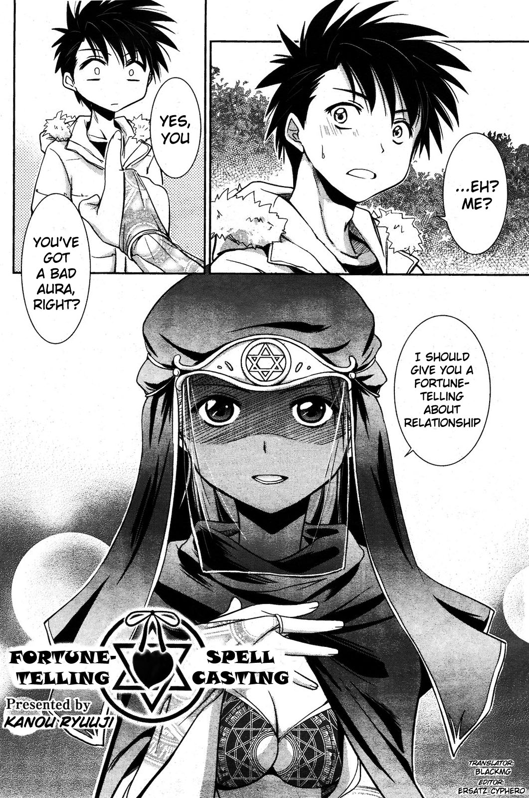 [Kanou Ryuuji] Fortune-telling x Spell Casting (Manga Bangaichi 2012-03) [English] page 2 full