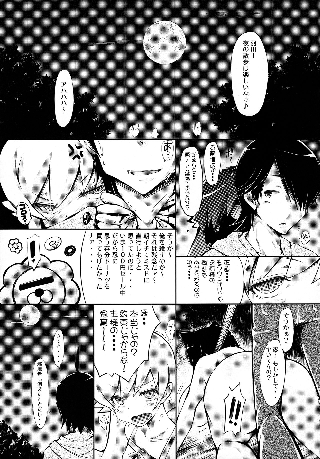 (COMIC1☆6) [Bloody Mary (Yuumyago)] Hanekawa-san no Neko Manma (Bakemonogatari) page 3 full