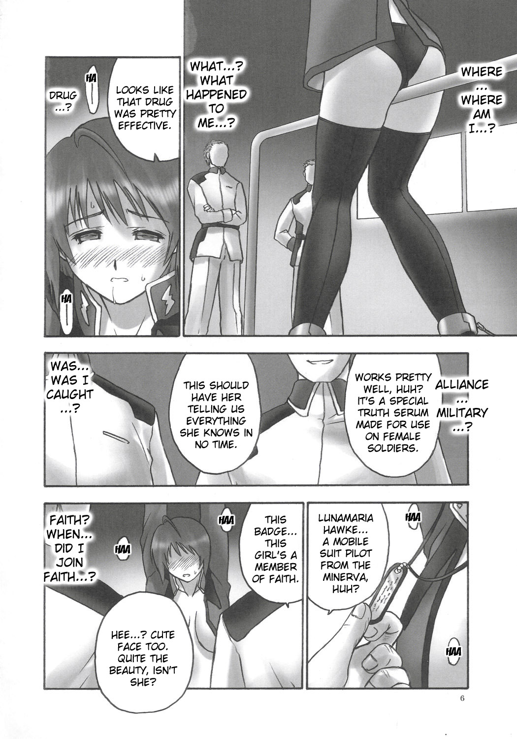 (C68) [Hellabunna (Iruma Kamiri, Mibu Natsuki)] Giant Comics 26 - Black Pants Hack Down (Gundam Seed Destiny, Xenosaga) [English] [Kizlan] page 5 full