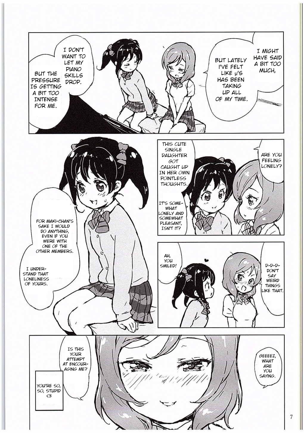 (C88) [Randou House (Randou)] Ongakushitsu no Koibito-tachi | Lovers in the Music Room (Love Live!) [English] [Zeria Scans] page 6 full